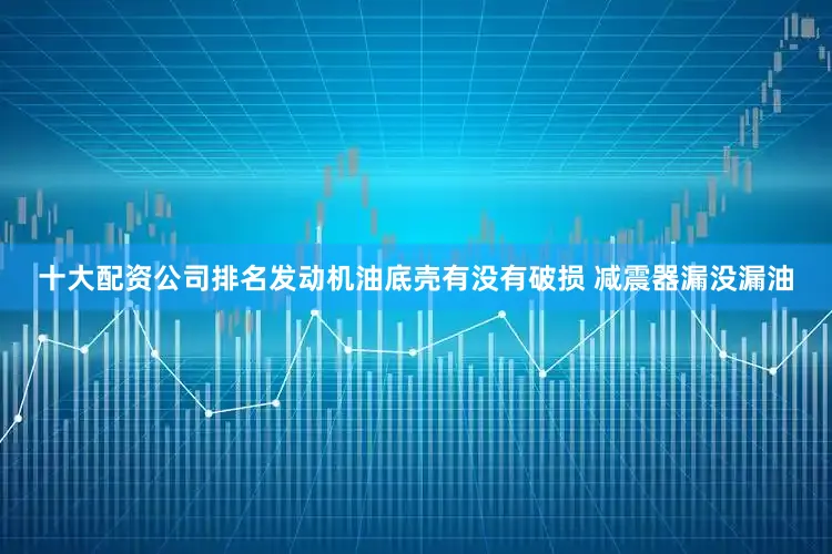 十大配资公司排名发动机油底壳有没有破损 减震器漏没漏油